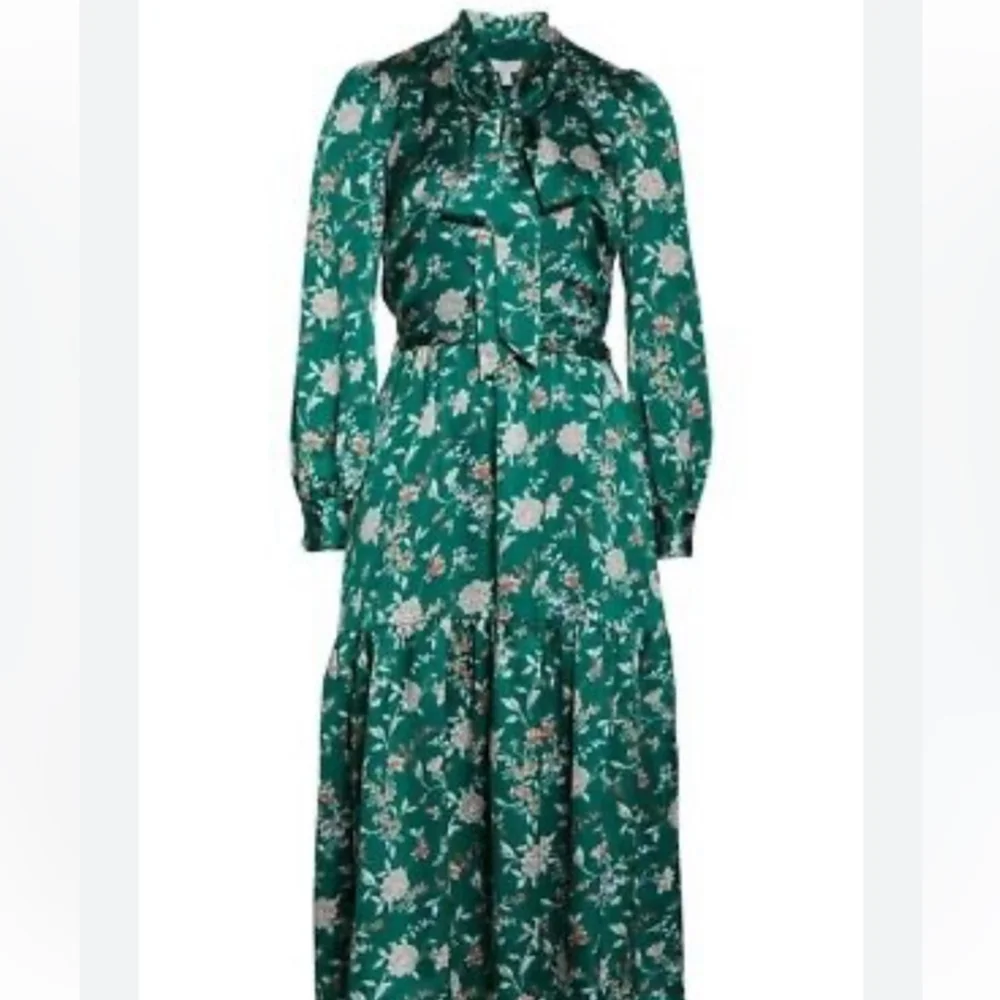Chelsea28 Floral Emerald Midi Dress - Picture 3 of 3